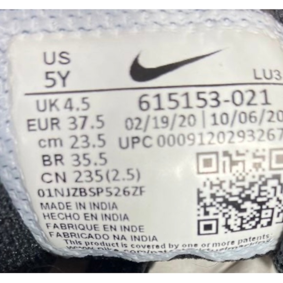 NIKE SON OF FORCE (GS) 615153-021 s5Y - Picture 5 of 9